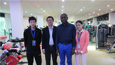 Nigeria Customer Import Gym Equipment From China BFT Fitness Factory